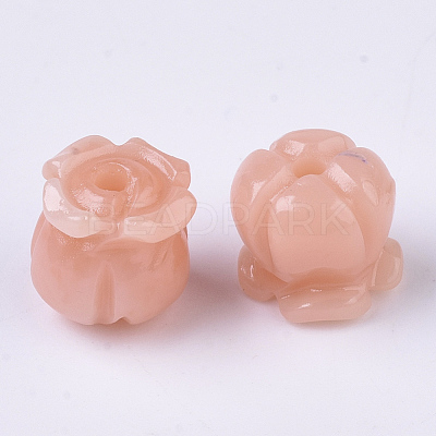 Synthetic Coral Beads X-CORA-R017-28-A04-1