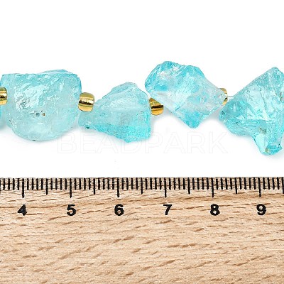 Raw Rough Natural Quartz Crystal Beads Strands G-Z131-J01-05-1