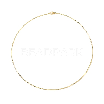 304 Stainless Steel Choker Necklaces NJEW-Q348-04G-1-1