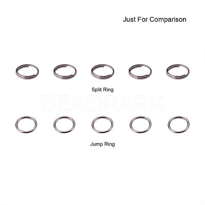 1 Box Iron Mixed Split Rings IFIN-PH0001-09P-1