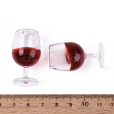 Transparent Resin Pendants RESI-ZX017-79-01-1
