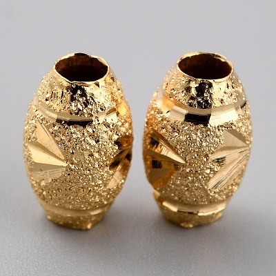 Brass Beads KK-O133-308A-G-1
