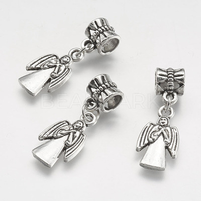 Alloy European Dangle Charms PALLOY-P123-01AS-1