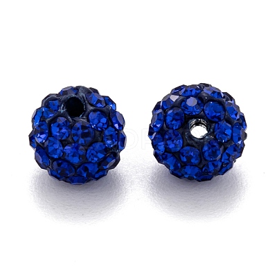 Pave Disco Ball Beads RB-H258-8MM-M-1