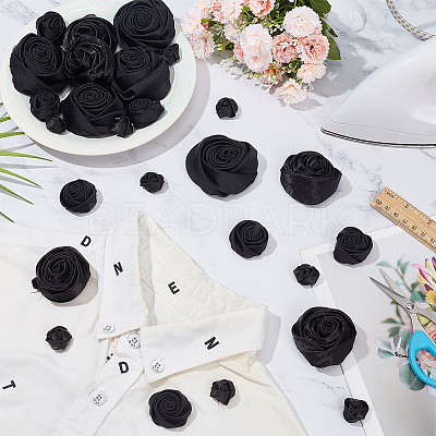 26Pcs 4 Style Satin Cloth Ornament Accessories FIND-WR0011-22B-1