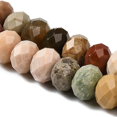 Natural Alashan Agate Beads Strands G-G277-B01-3x5mm-1