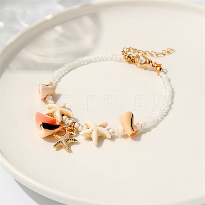 Bohemian Shell Bead Bracelets MO6644-5-1