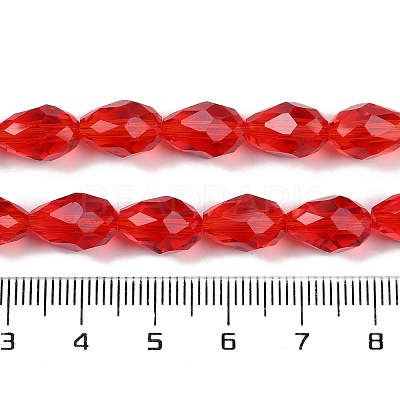 Transparent Glass Beads Strands LS-EGLA-N013-T6mm-D12-1