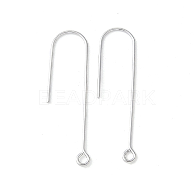 316 Surgical Stainless Steel Earring Hooks STAS-Z124-02A-P-1