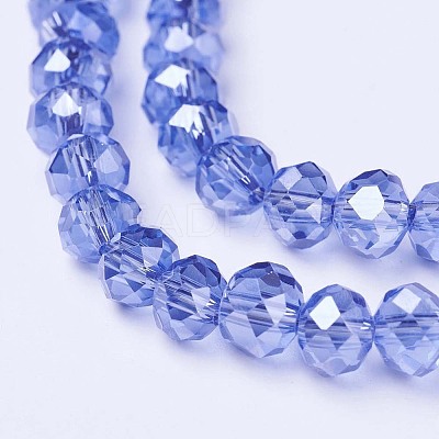 Electroplate Glass Beads Strands LS-EGLA-A034-T1mm-A17-1
