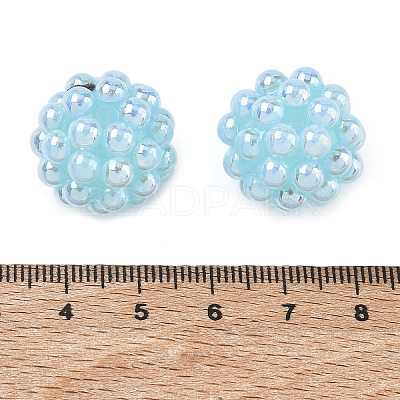 Opaque Acrylic Beads AC-CBA4D01-04B-1