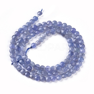 Natural Tanzanite Beads Strands G-I249-A29-1