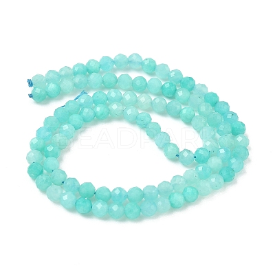 Natural Amazonite Beads Strands G-F509-25-4mm-1