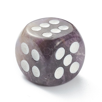 Natural Amethyst Cabochons G-M378-02B-1