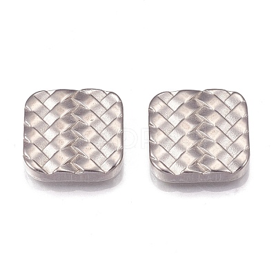 Tarnish Resistant 304 Stainless Steel Cabochons STAS-H109-01P-1