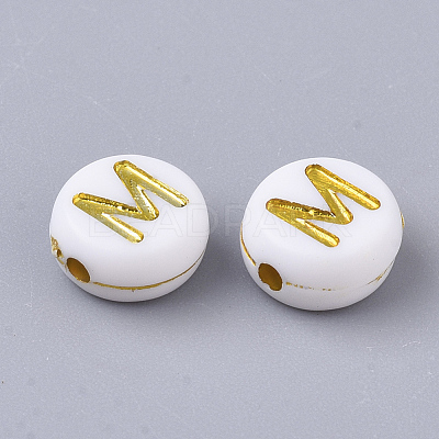 Plating Acrylic Beads X-PACR-R242-01M-1