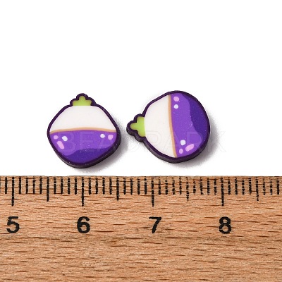 Handmade Polymer Clay Cabochons CLAY-B007-03G-1