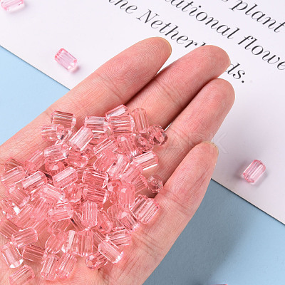 Transparent Acrylic Beads TACR-S154-27B-26-1