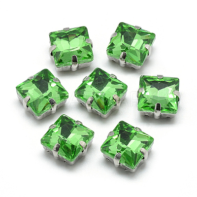 Sew on Rhinestone RGLA-T037-10x10mm-19-1