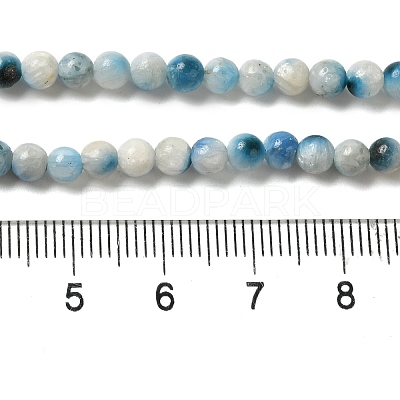 Natural Blue Ice Glacierite Stone Beads Strands G-G078-A01-05-1