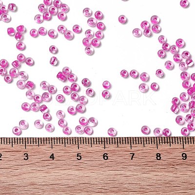 8/0 Transparent Glass Seed Beads SEED-F003-03B-06-1