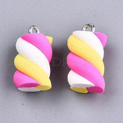 Handmade Polymer Clay Charms LS-X-CLAY-T016-83E-1