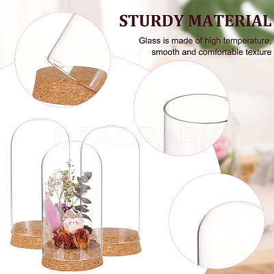 Glass Dome Cover AJEW-WH0165-40B-1