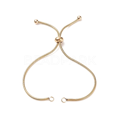 Ion Plating(IP) Adjustable 304 Stainless Steel Bracelet Making LS-STAS-G169-02G-1