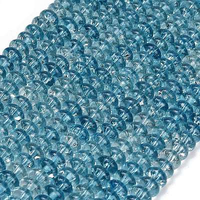 Dyed Imitation Gemstone Glass Beads Strands GL-Z001-03A-12-1