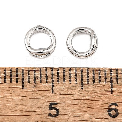 SHEGRACE Brass Ring Charm Connectors XGR-Q6M680-913P-1