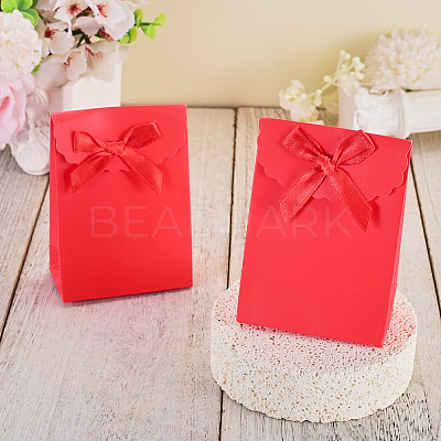 Paper Packing Bags with Bowknot ABAG-TAC0017-001G-1