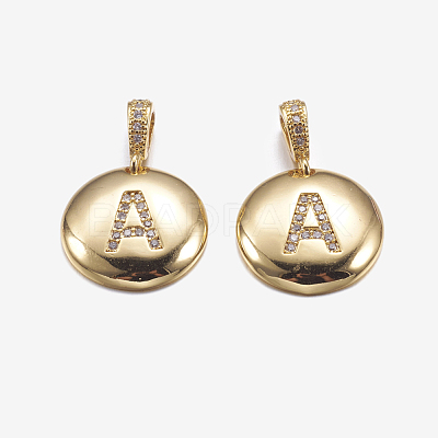 Brass Pendants KK-K194-A-RS-1