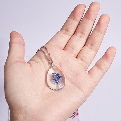 40Pcs 10 Colors Transparent Glass Pendants GGLA-SZ0001-44-1