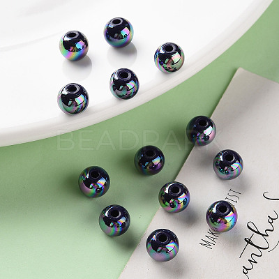 Opaque Acrylic Beads LS-MACR-S370-D8mm-A19-1