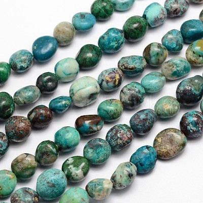 Natural Chrysocolla Bead Strands X-G-L459-11-1