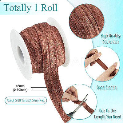 5 Yards Sparkle Polyester Ribbons OCOR-TA0003-53D-1