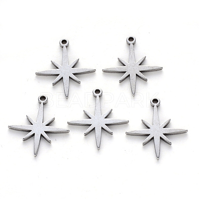 Tarnish Resistant 304 Stainless Steel Pendants X-STAS-N092-37-1