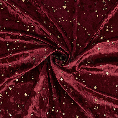 1M Velvet Spandex Fabric DIY-BC0017-52C-1