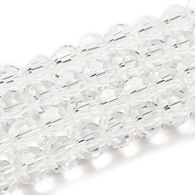Transparent Glass Beads EGLA-A035-T6mm-D19-1