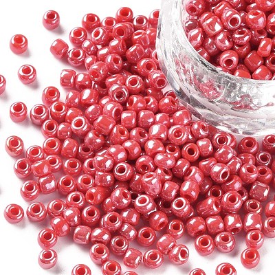 6/0 Glass Seed Beads SEED-A012-4mm-125B-1