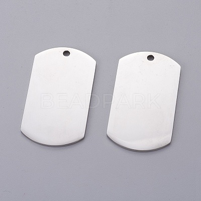 Tarnish Resistant 201 Stainless Steel Big Pendants STAS-I116-08P-1