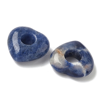 Natural Sodalite European Beads G-C252-01I-1