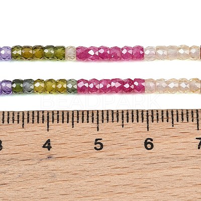 Cubic Zirconia Beads Strands ZIRC-P125-2x3mm-22-1