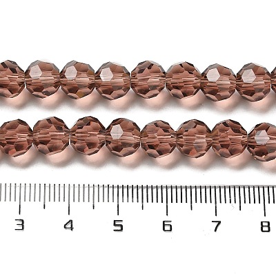 Transparent Glass Beads EGLA-A035-T8mm-D13-1