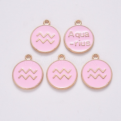 Alloy Enamel Pendants LS-X-ENAM-S124-01B-09J-1