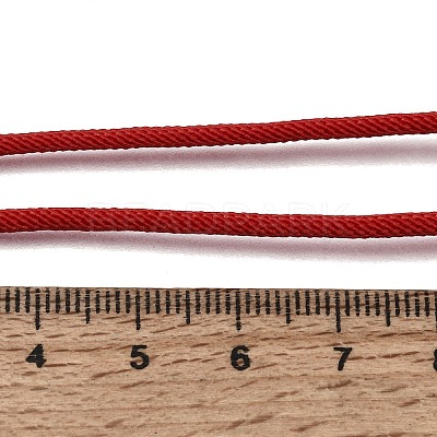 2.5MM Adjustable Braided Nylon Cords Necklace Making FB-CBAA152-02G-28-1