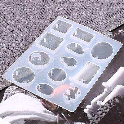 DIY Pendant Silicone Molds LS-AJEW-P041-02-1