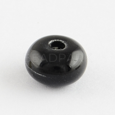 Handmade Porcelain Beads PORC-Q173-15x10mm-16-1