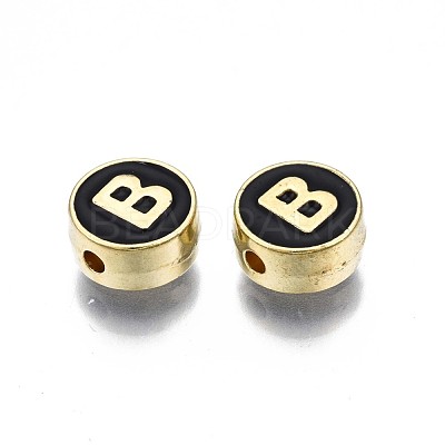 Alloy Enamel Beads ENAM-N052-006-02B-RS-1