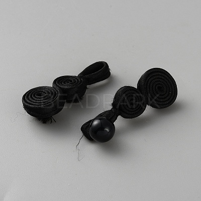 Handmade Chinese Frog Knot Buttons Sets LS-AJEW-WH20070-018B-1